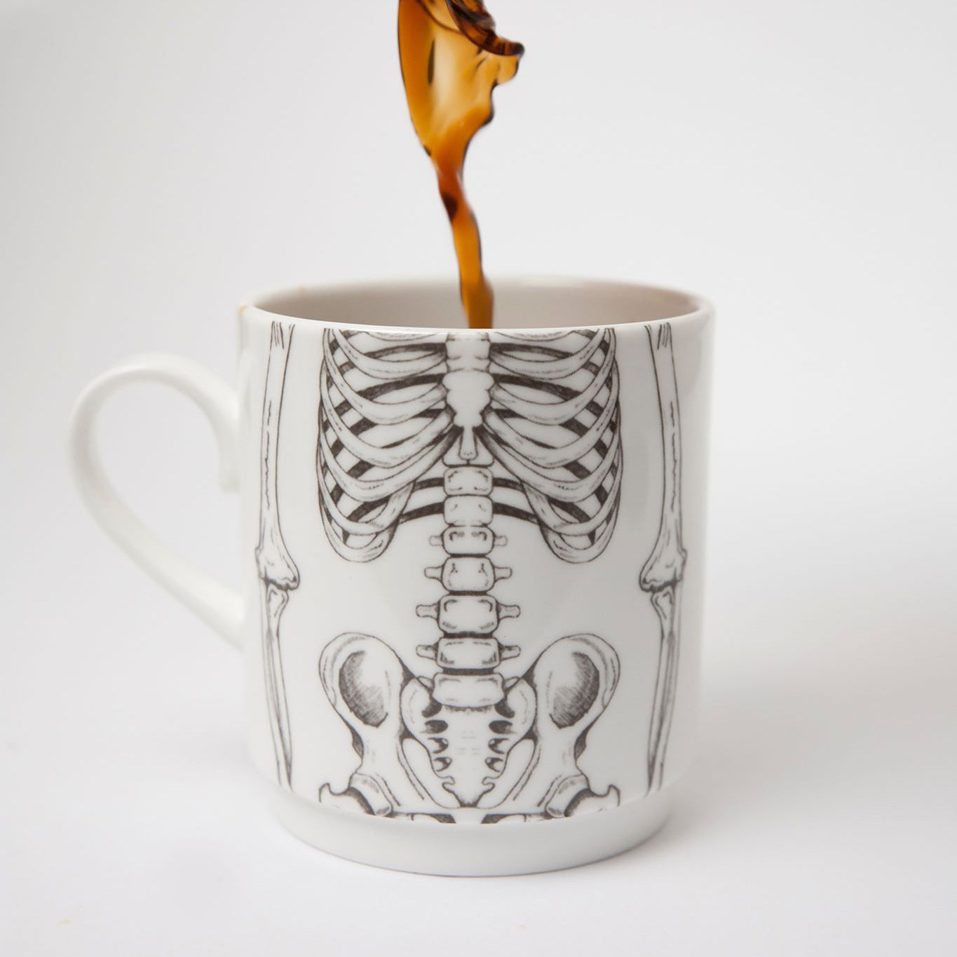 Skeleton Stacking Mug Set