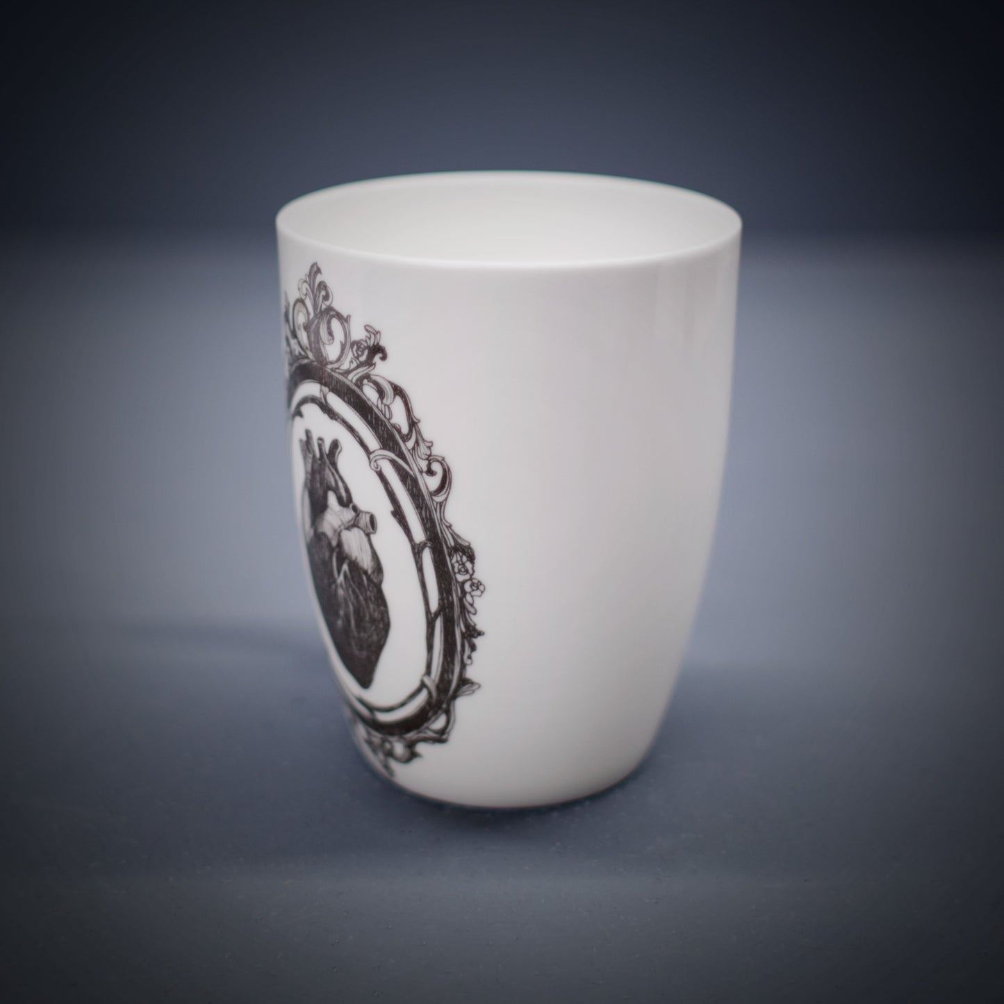 Anatomical Heart Bone China/Stoneware Mug