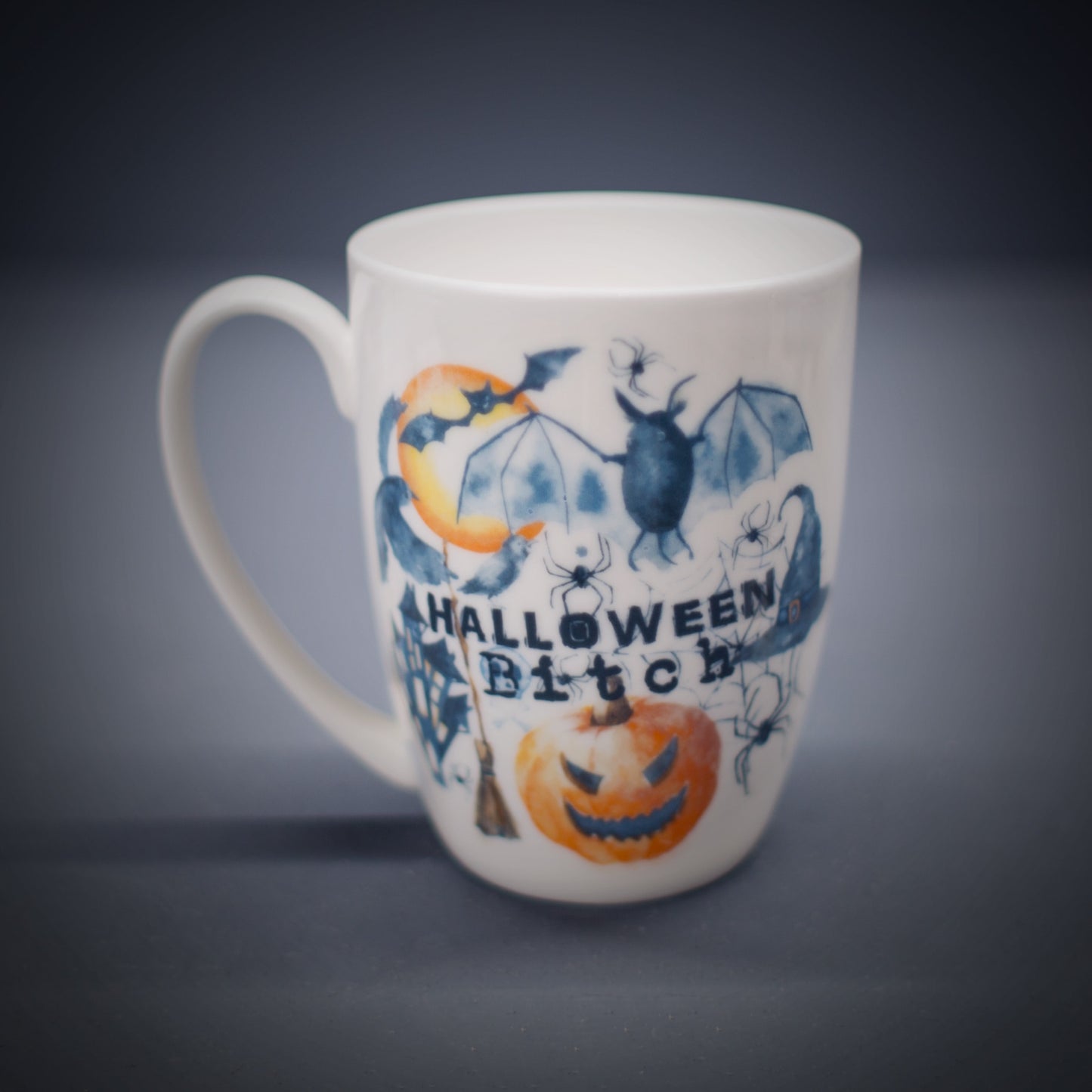 Halloween Bitch Bone China/Stoneware Mug