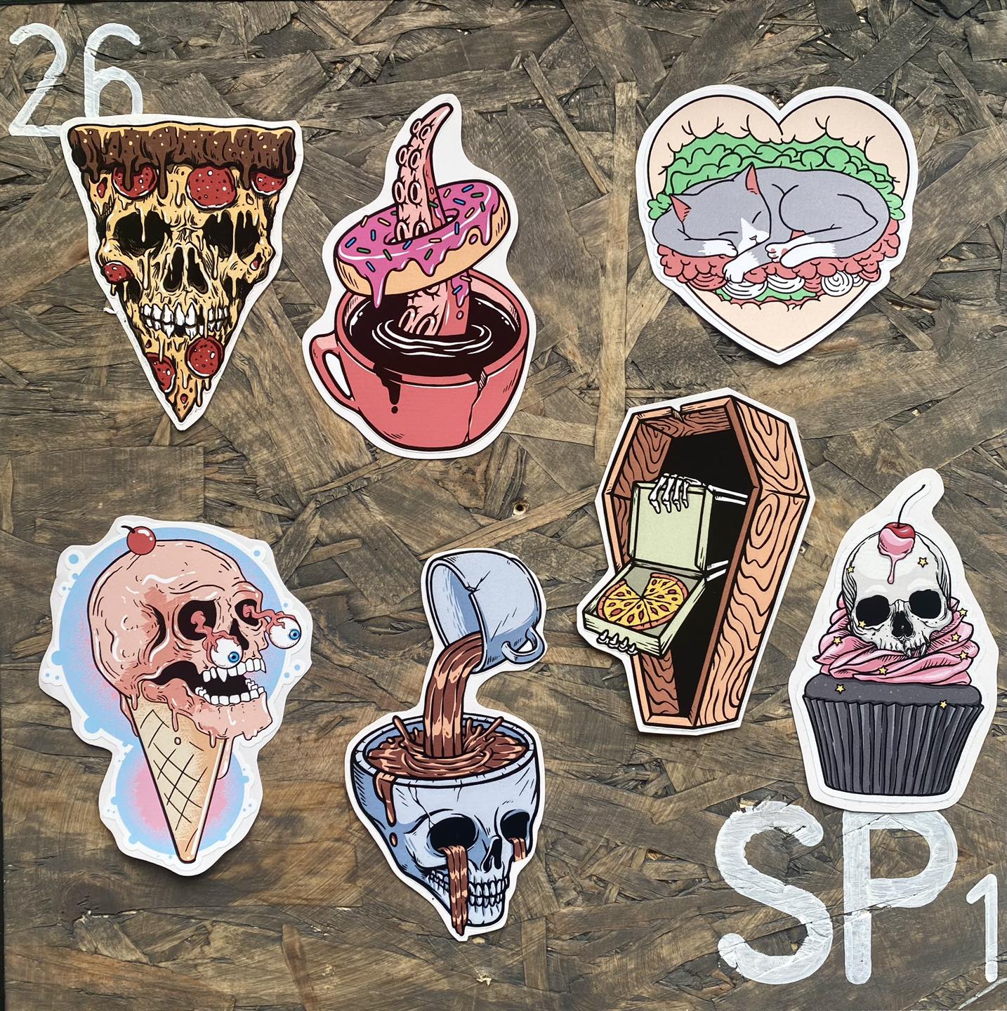 Vinyl Stickers 5cm £1 each or 6 for £5