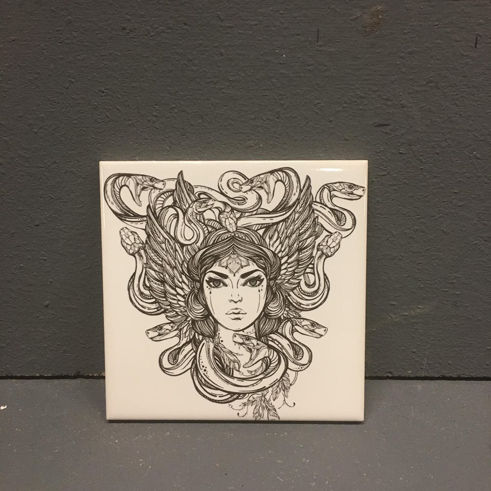 10cm Square Tile