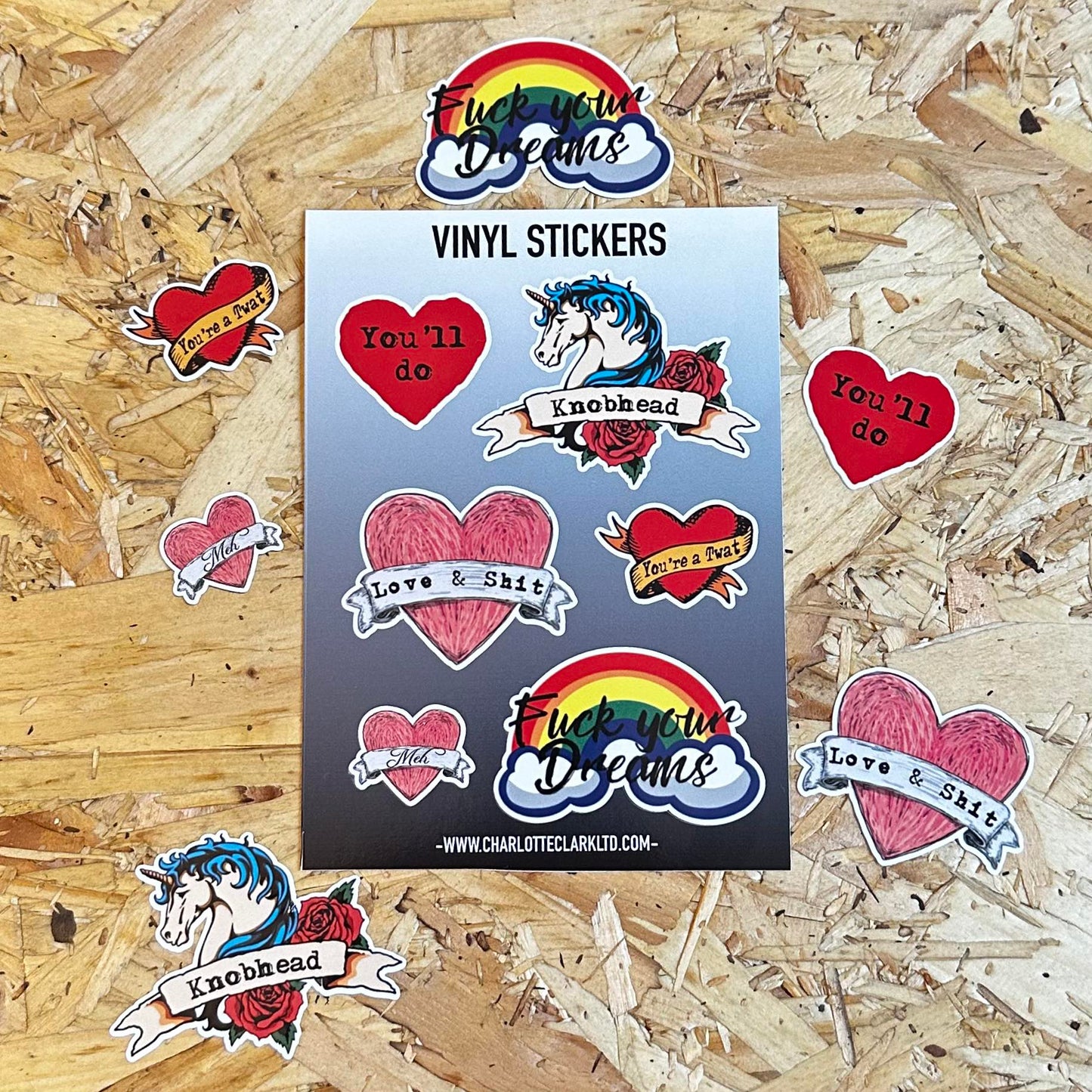 A6 Sticker Sheets £4.50 each or for £12