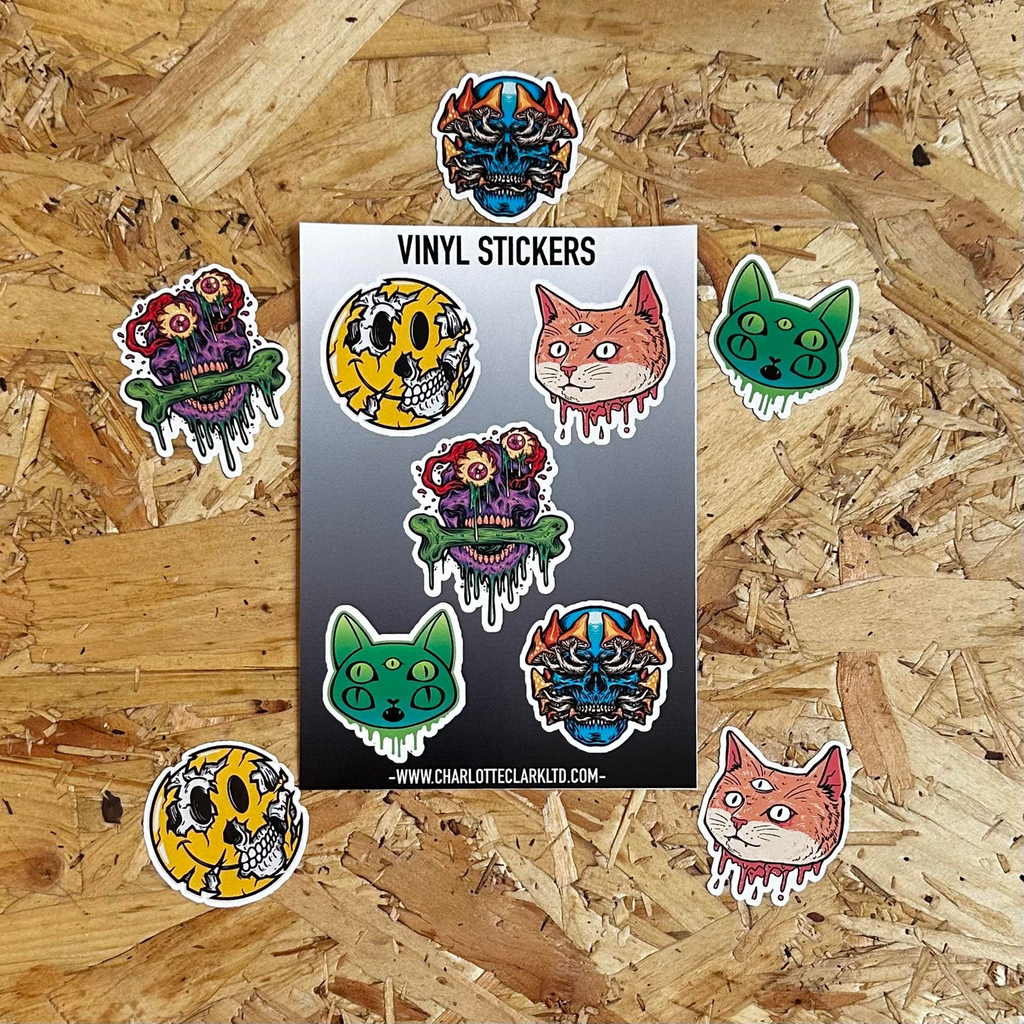 A6 Sticker Sheets £4.50 each or for £12
