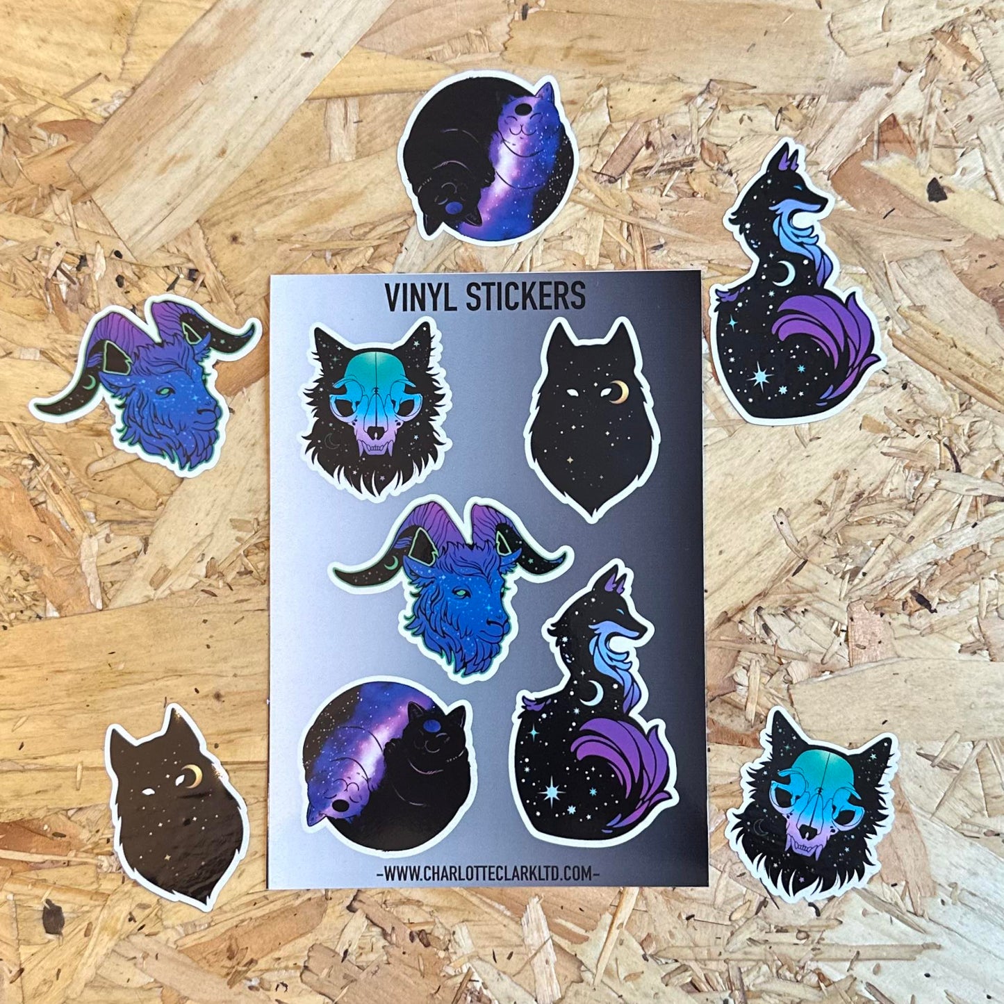 A6 Sticker Sheets £4.50 each or for £12