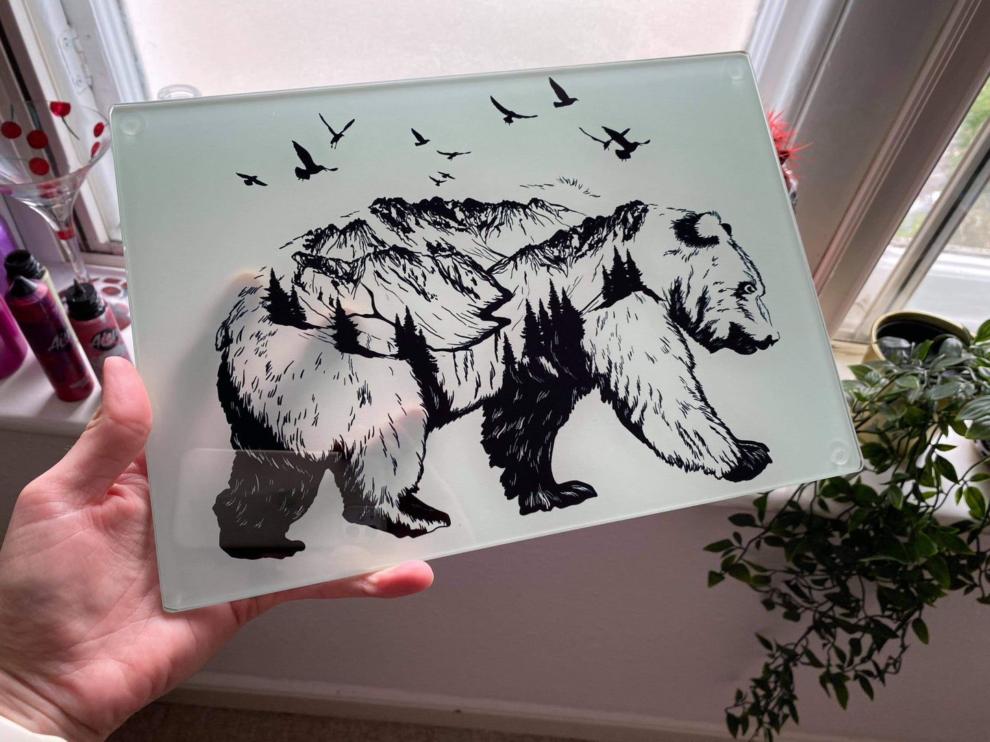 Glass Chopping Board