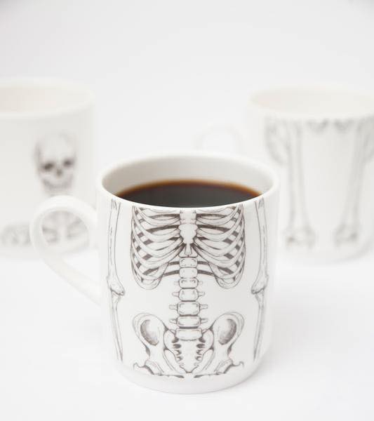 Skeleton Stacking Mug Set