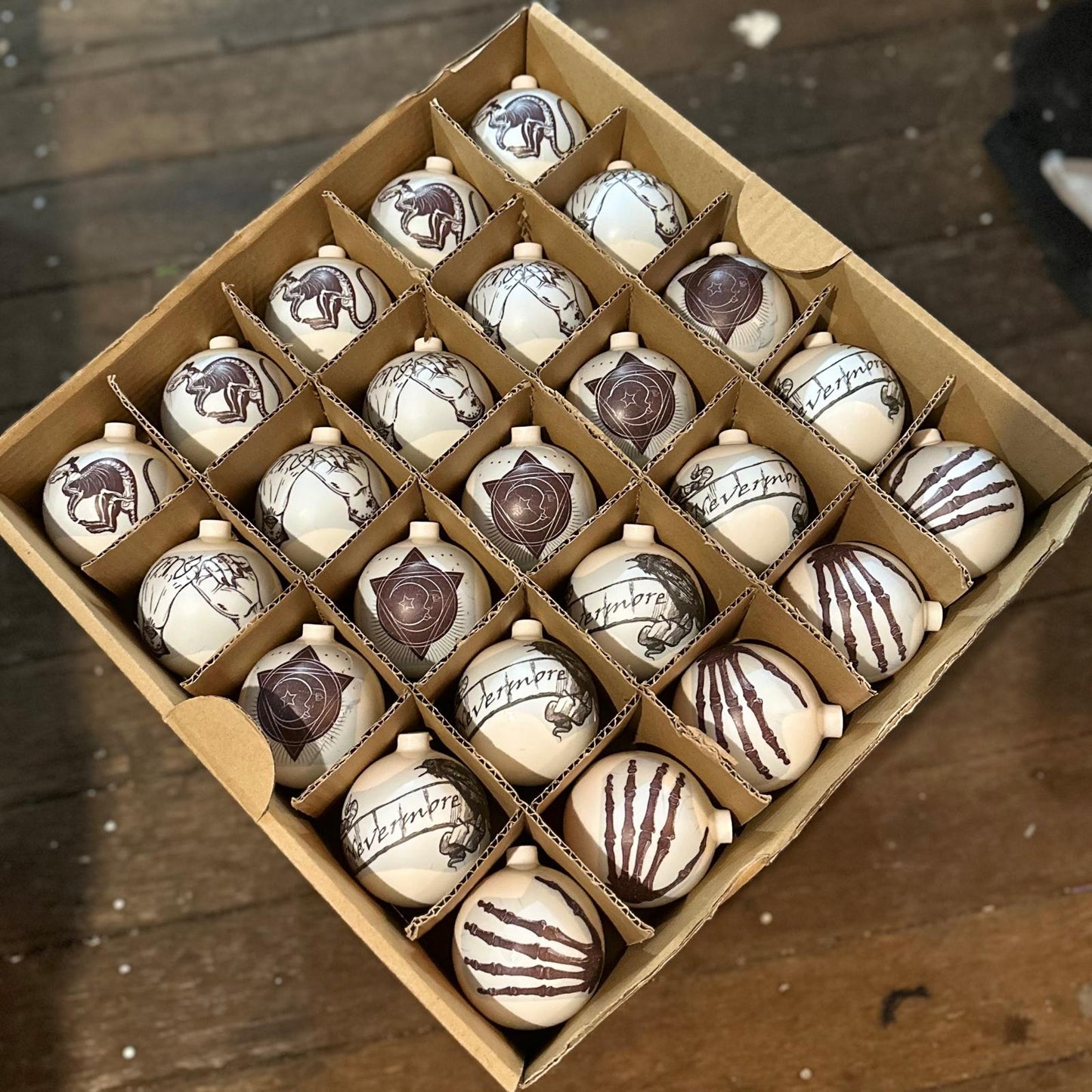 Bone China Baubles