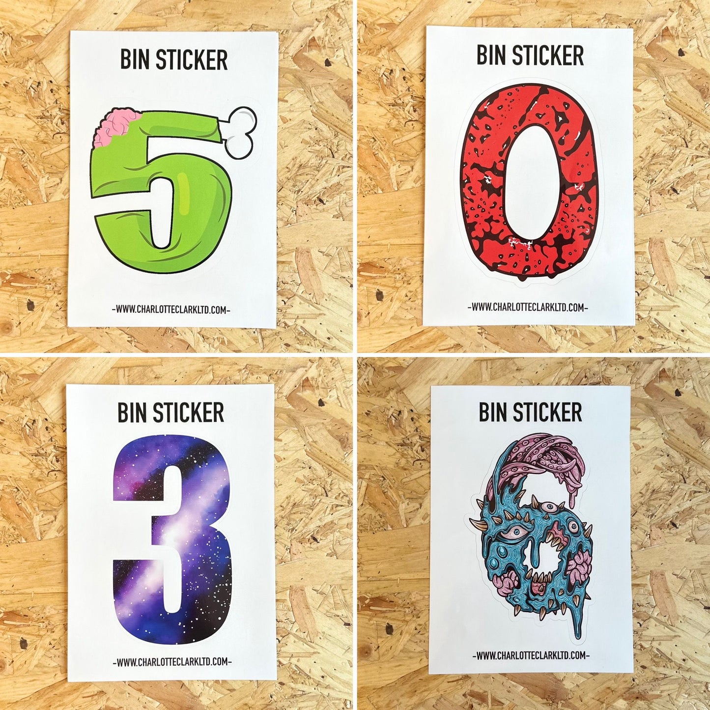 Non Shit Bin Stickers £4.50 each or for £12