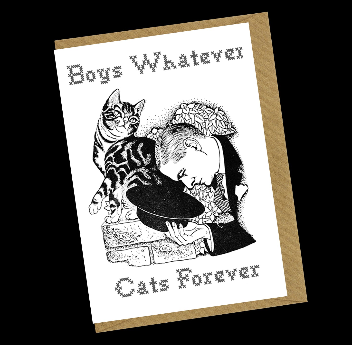 Boys Whatever Greetings Card