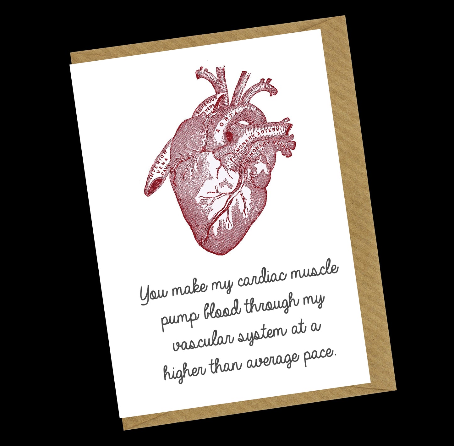 Cardiac Greetings Card