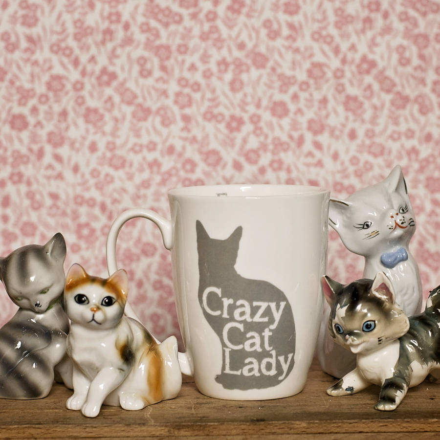Crazy Cat Lady Bone China/Stoneware Mug