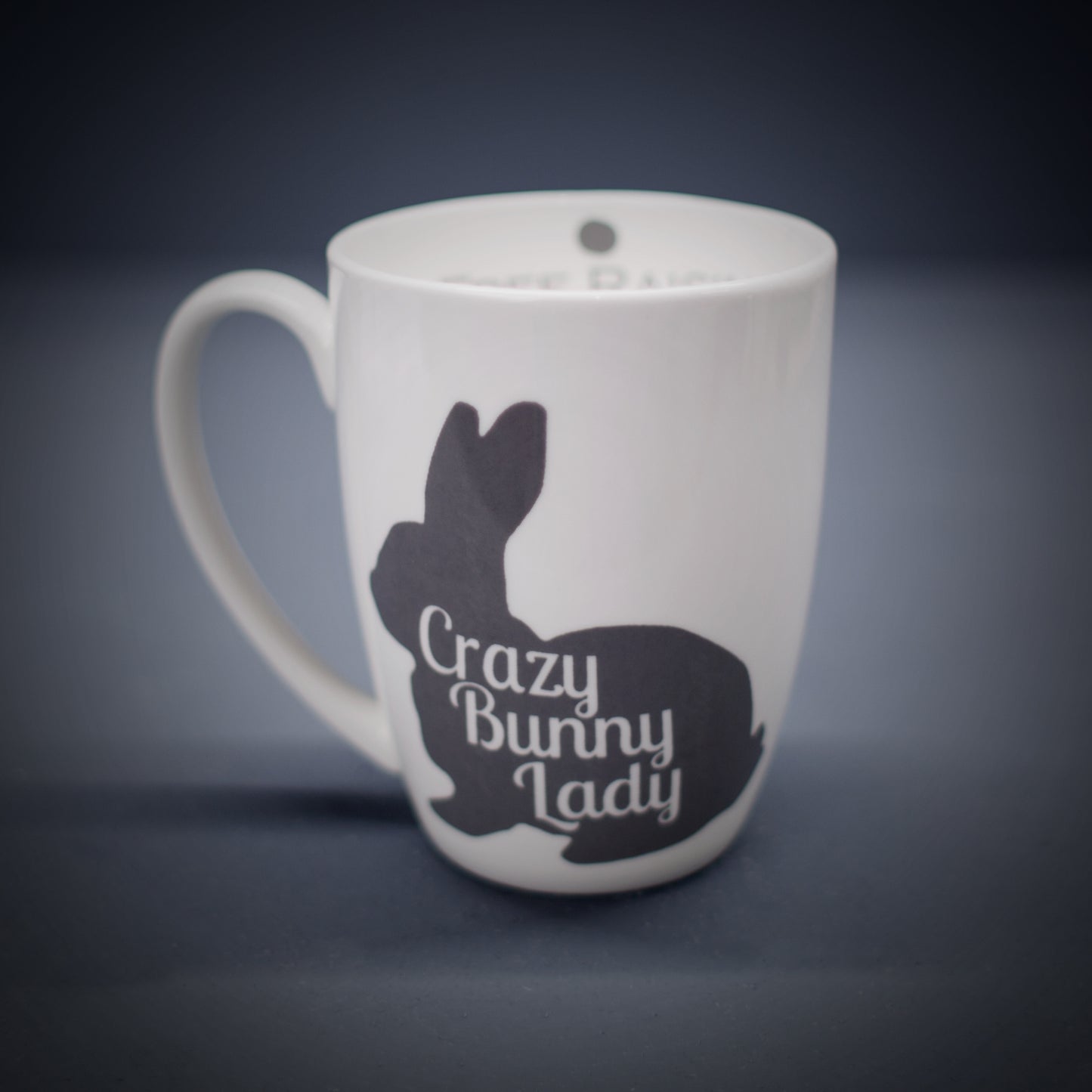 Crazy Bunny Lady Bone China/Stoneware Mug
