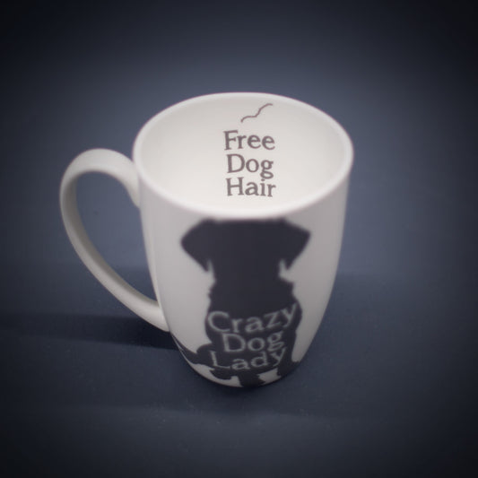 Crazy Dog Lady Bone China/Stoneware Mug