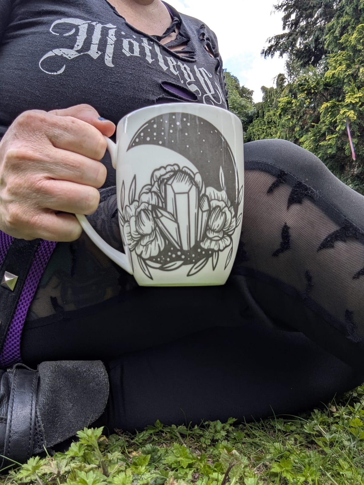 Crystal Moon Bone China/Stoneware Mug