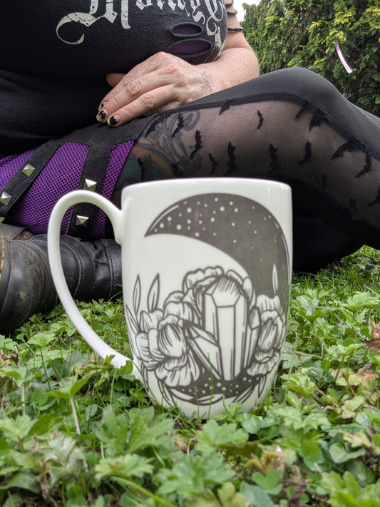 Crystal Moon Bone China/Stoneware Mug