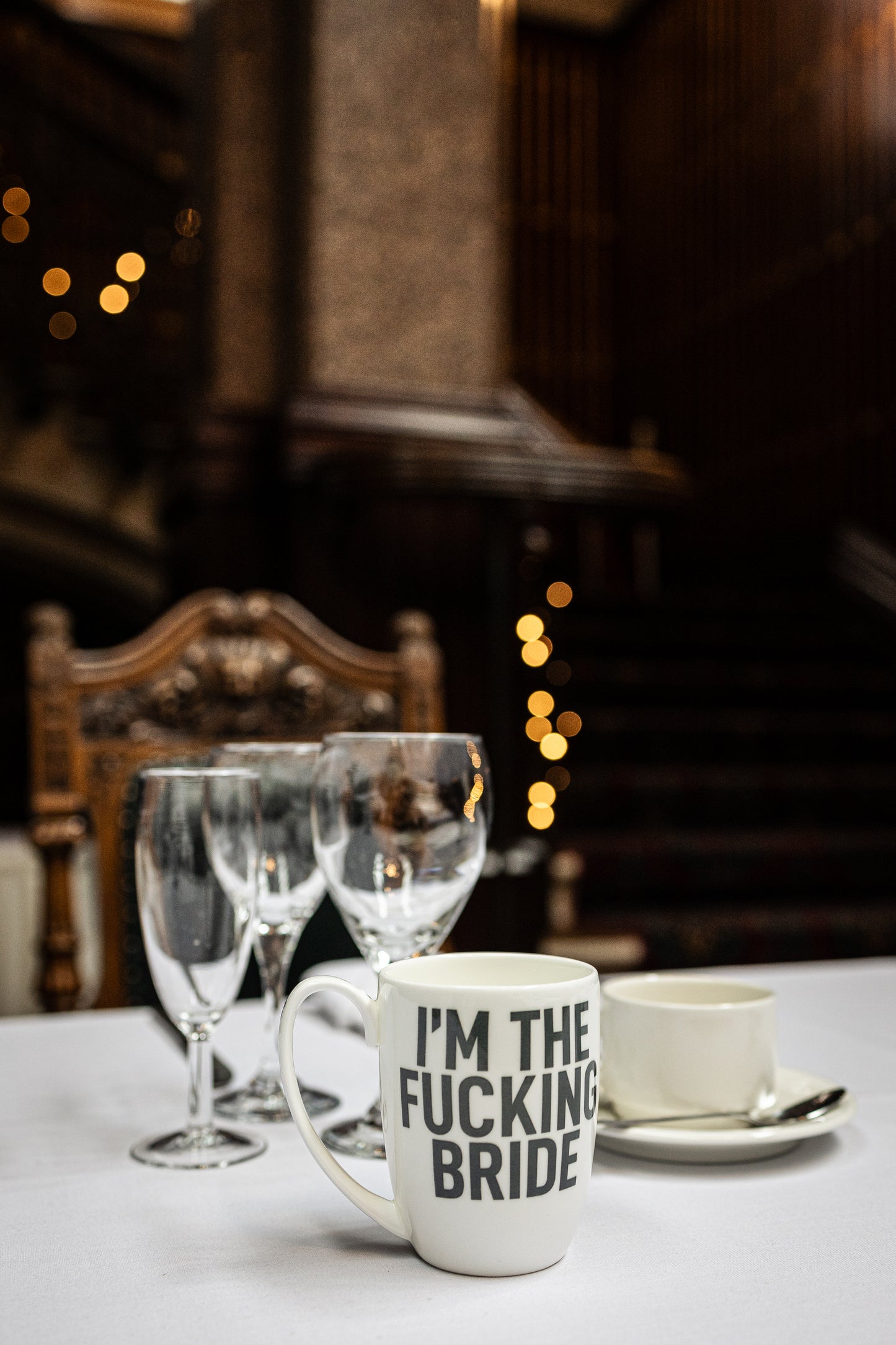 Fucking Bride / Groom Bone China/Stoneware Mug