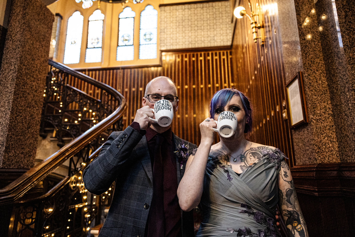 Fucking Bride / Groom Bone China/Stoneware Mug