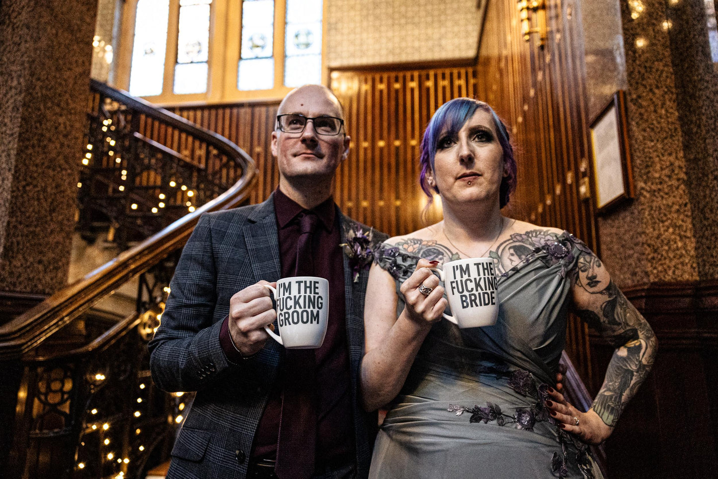 Fucking Bride / Groom Bone China/Stoneware Mug