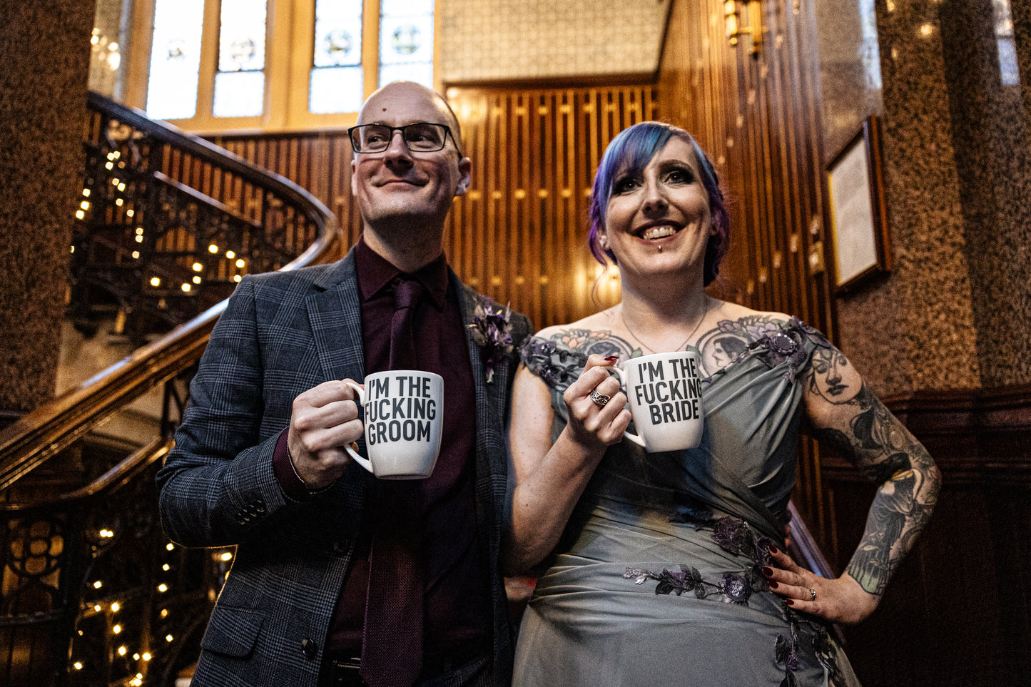 Fucking Bride / Groom Bone China/Stoneware Mug