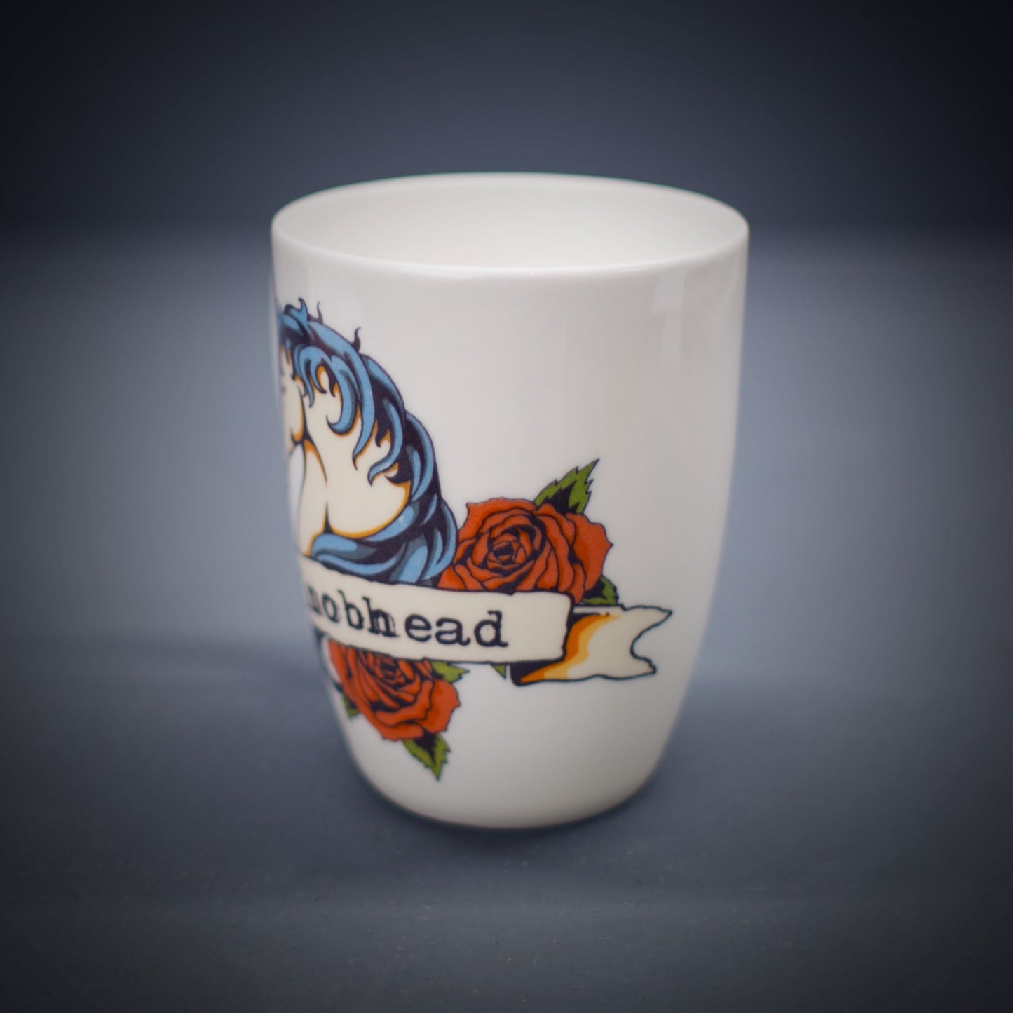 Knobhead Unicorn Bone China/Stoneware Mug