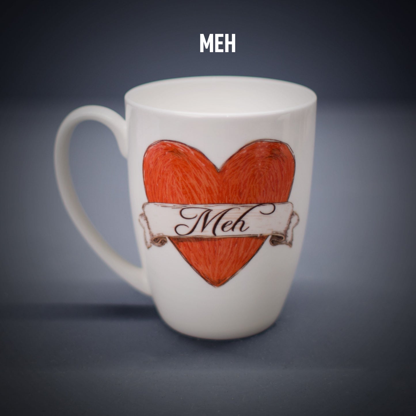 Meh Bone China/Stoneware Mug