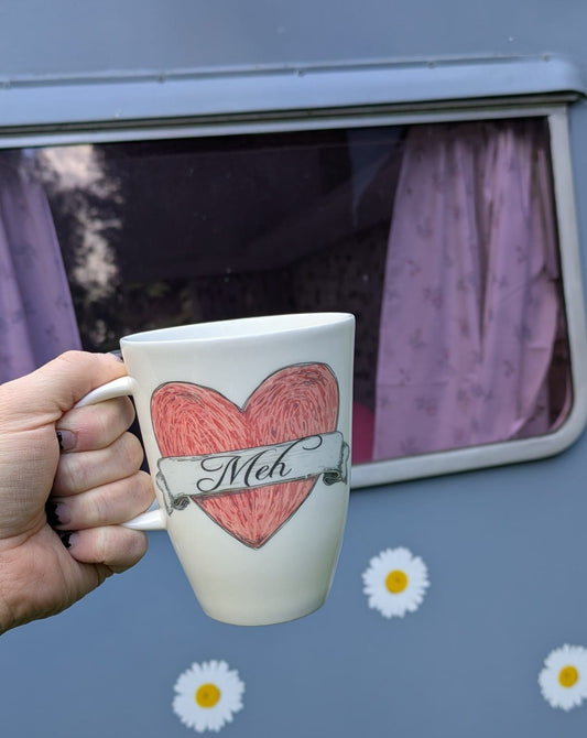 Meh Bone China/Stoneware Mug