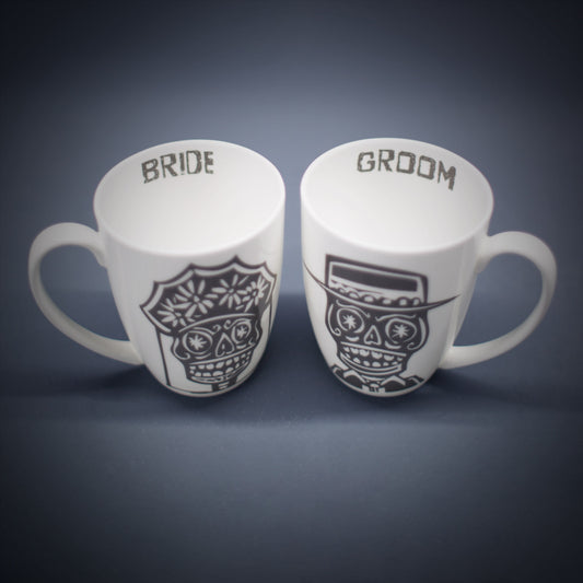 Day of the Wed Bone China/Stoneware Mug