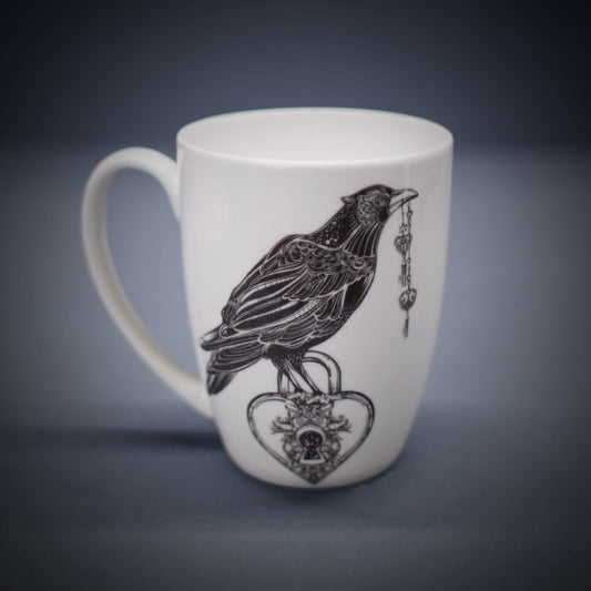 Raven's Treasure Bone China/Stoneware Mug