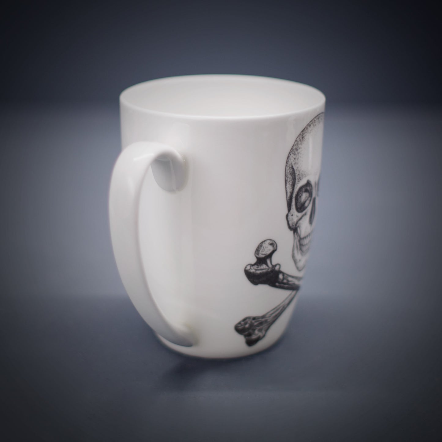 Skull and Crossbones Bone China/Stoneware Mug