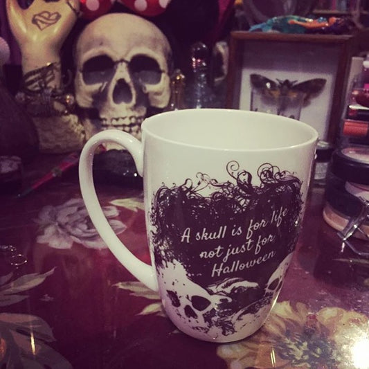 Skull For Life Bone China/Stoneware Mug