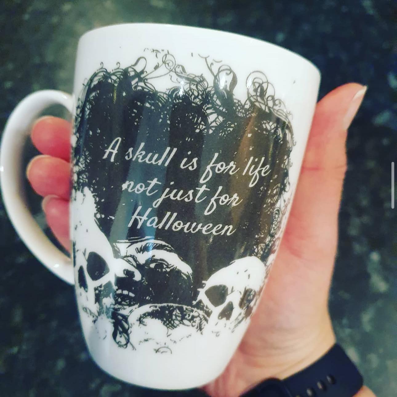 Skull For Life Bone China/Stoneware Mug