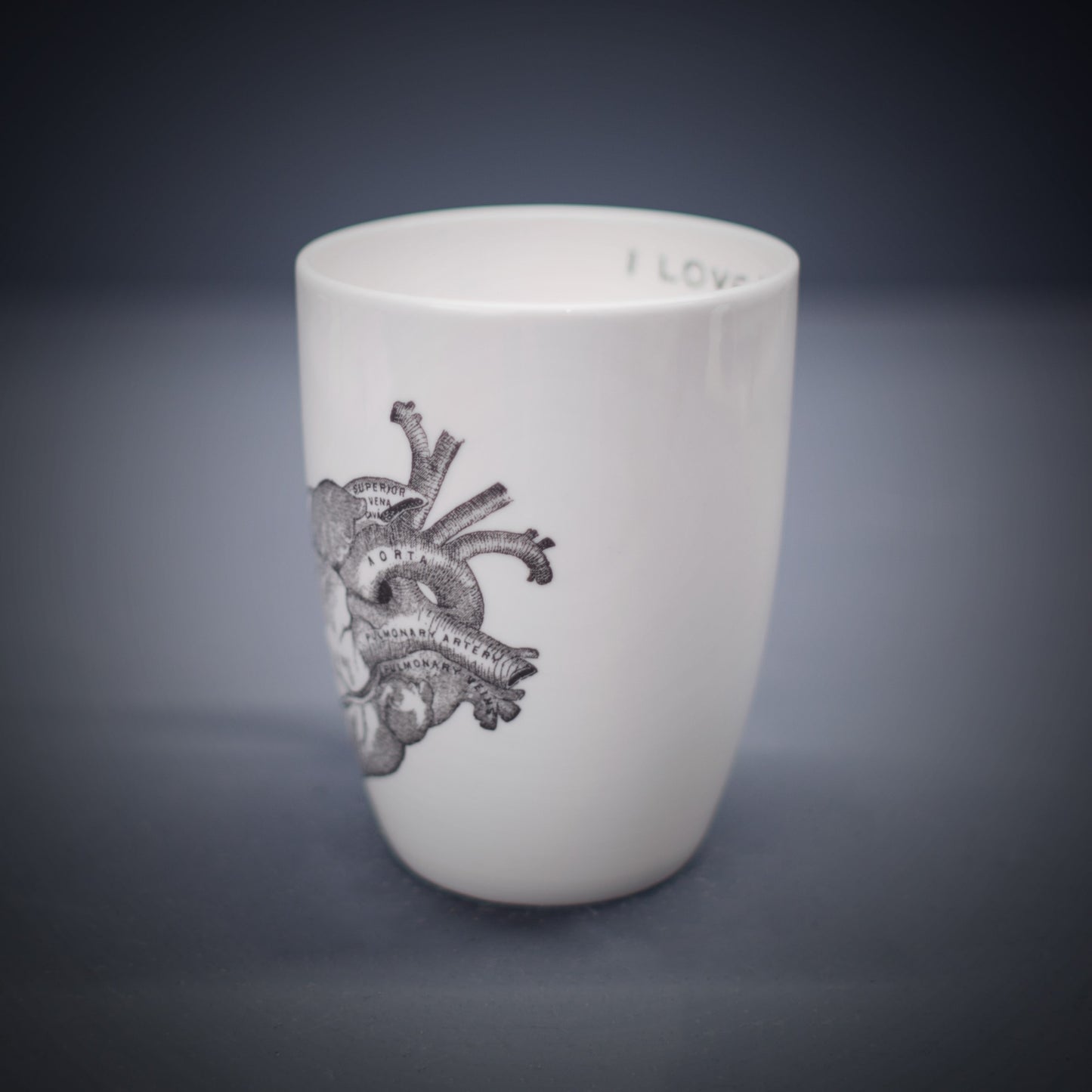 I Love You With All My Heart Bone China/Stoneware Mug