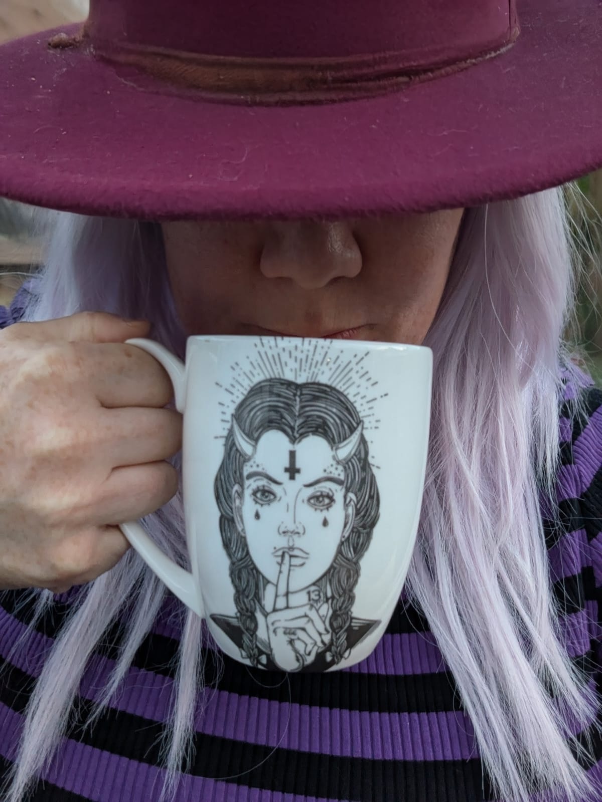 Wednesday Bone China/Stoneware Mug