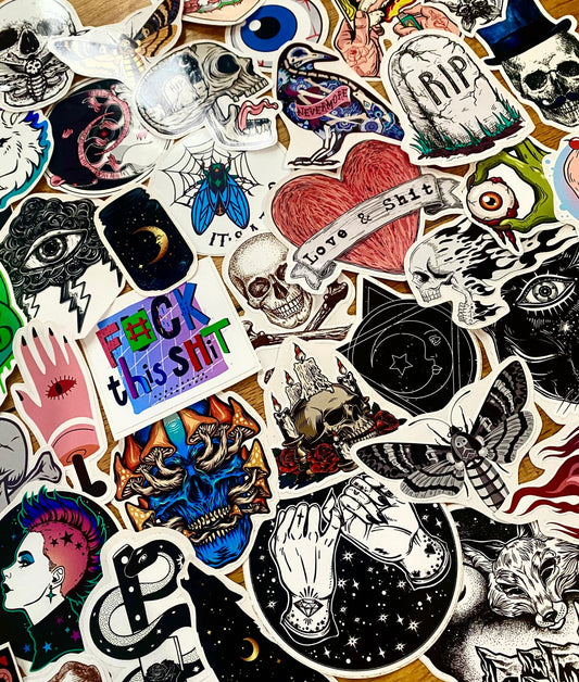 Vinyl Stickers 10cm 3 for £5