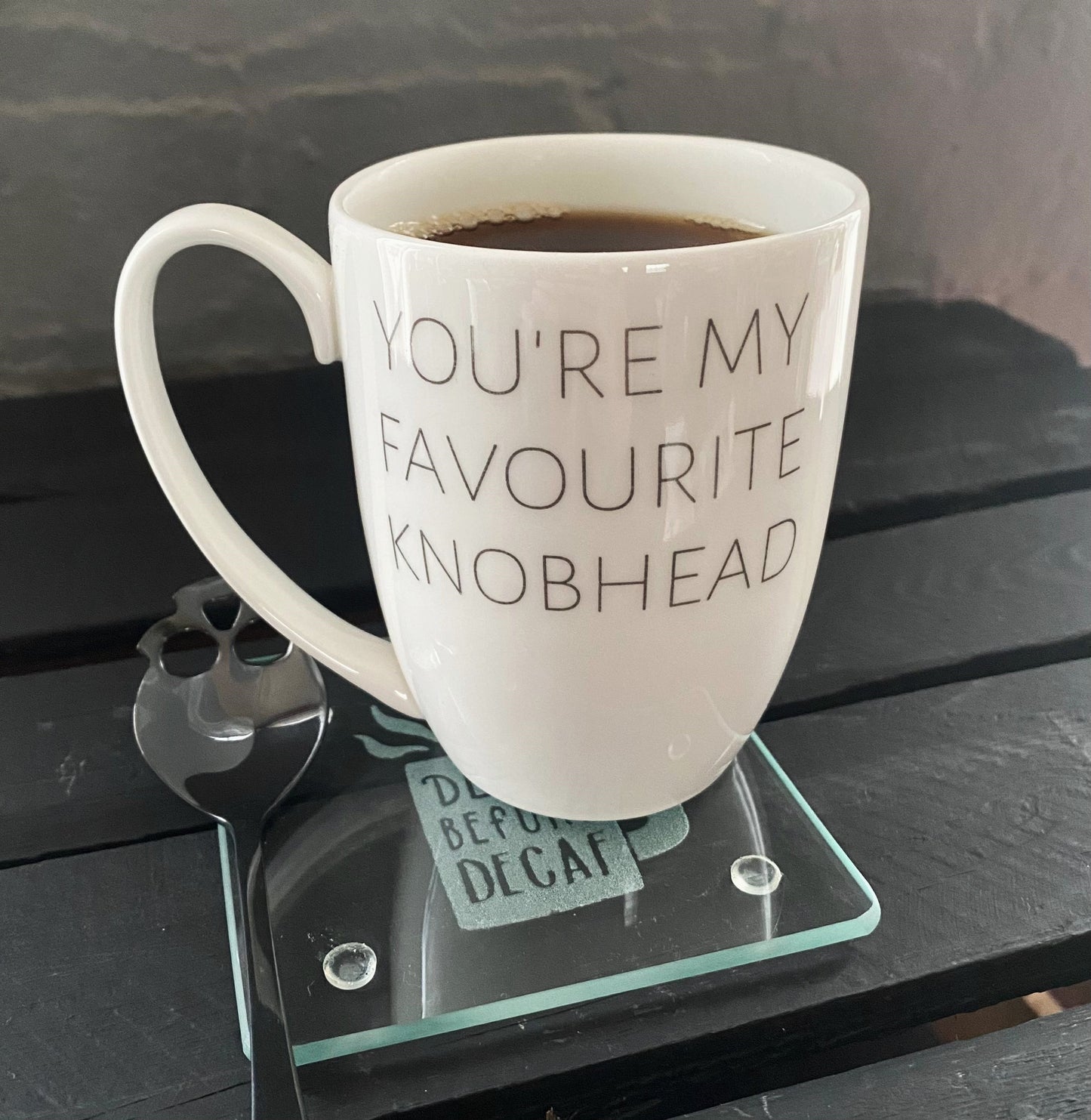 Favourite Knobhead Bone China/Stoneware Mug