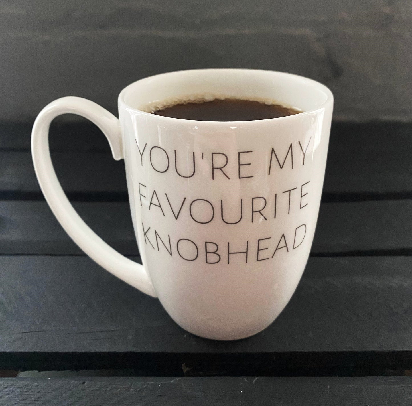 Favourite Knobhead Bone China/Stoneware Mug