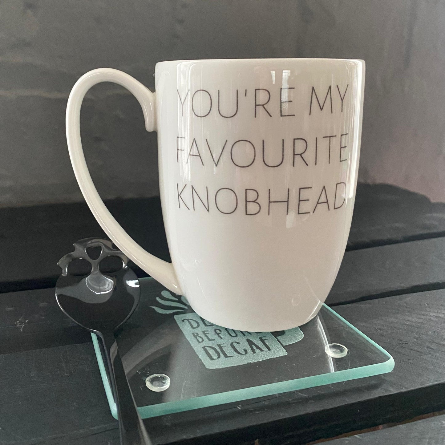 Favourite Knobhead Bone China/Stoneware Mug