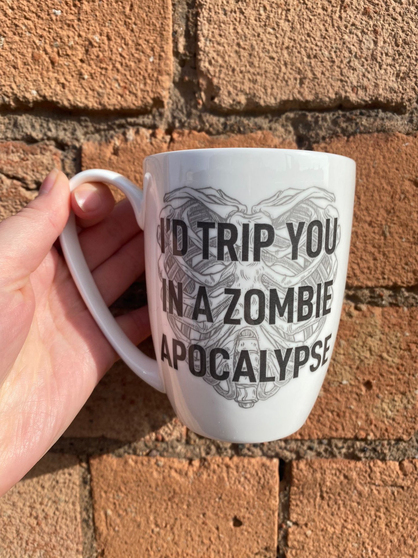 Zombie Apocalypse Bone China/Stoneware Mug