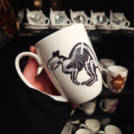 Anatomical Rat Bone China/Stoneware Mug
