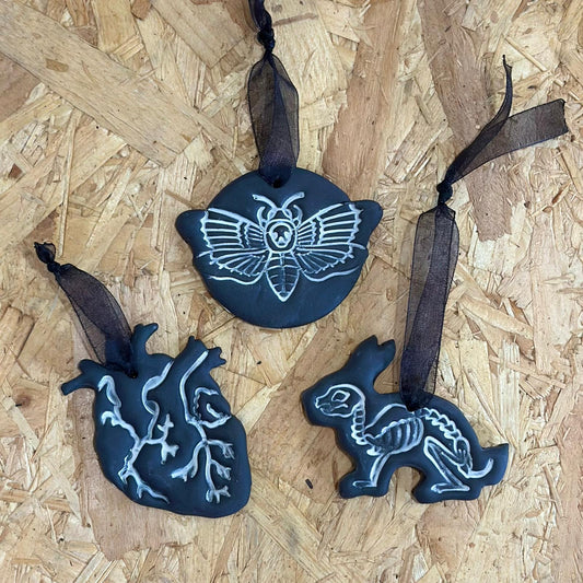 Black Onyx Clay Decorations