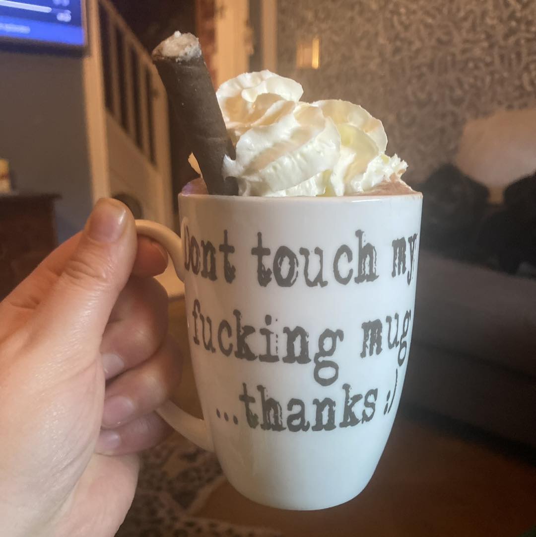Don't Touch My Fucking Mug Bone China/Stoneware Mug