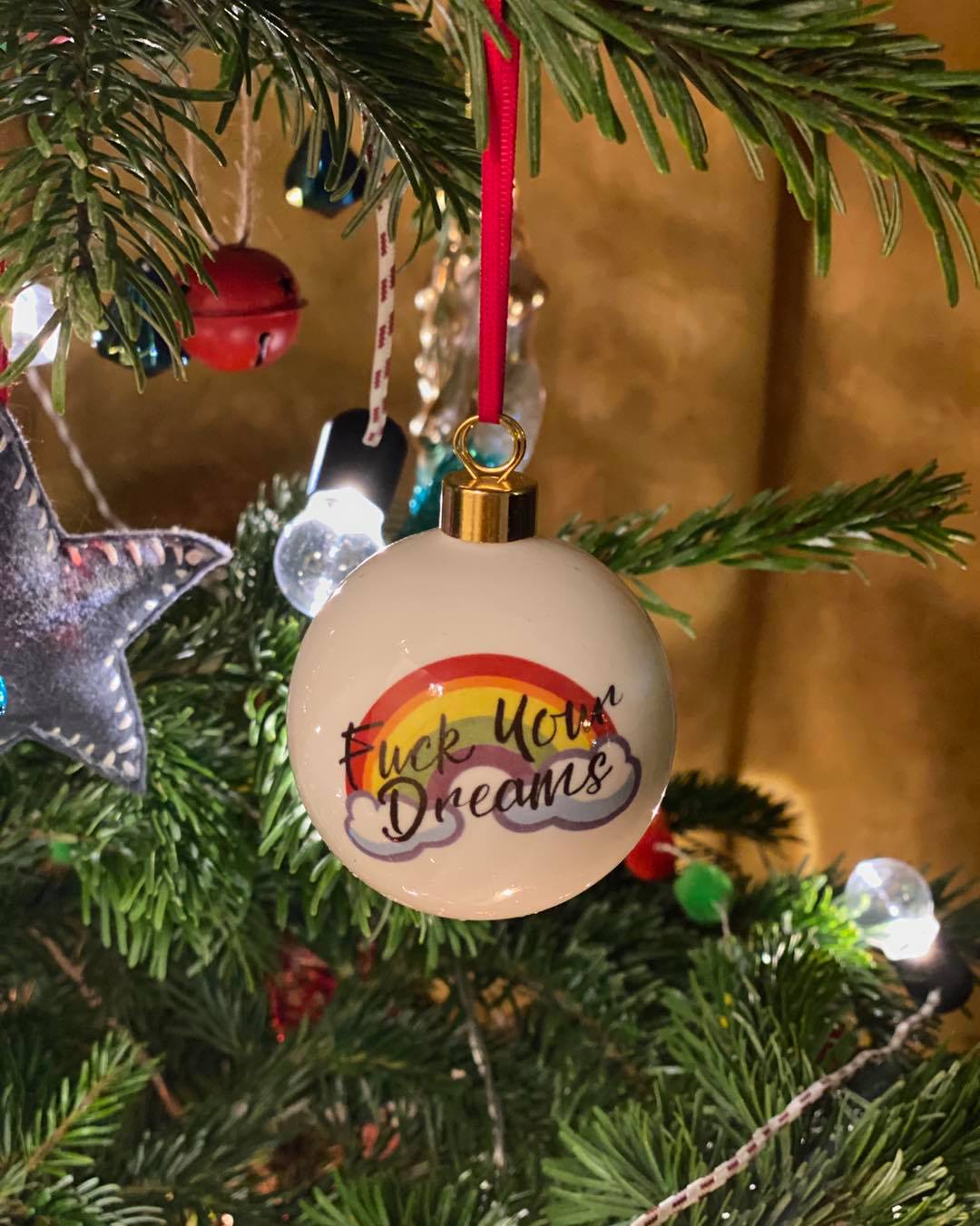 Bone China Baubles