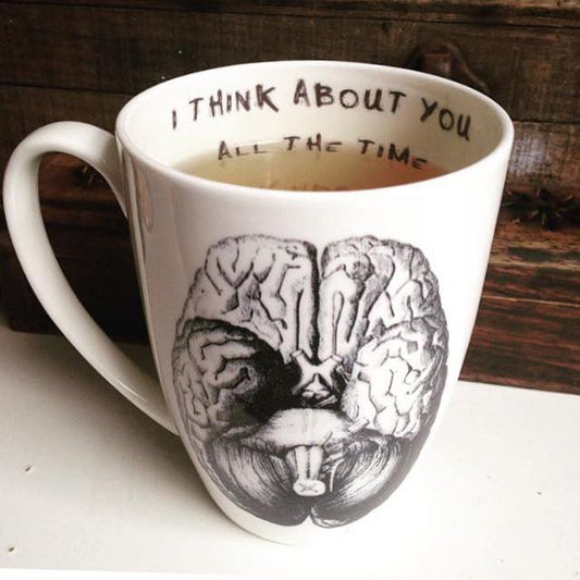 I Think About You All The Time Bone China/Stoneware Mug