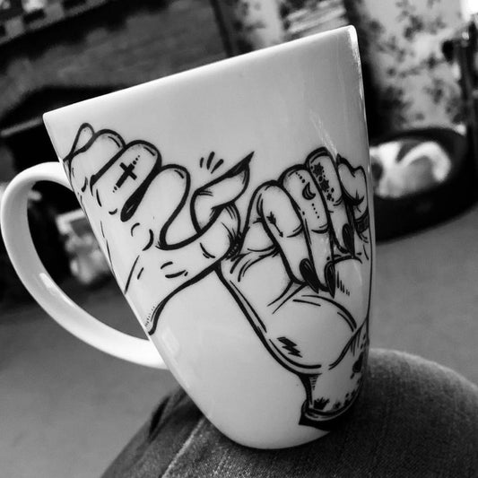 Pinky Promise Bone China/Stoneware Mug