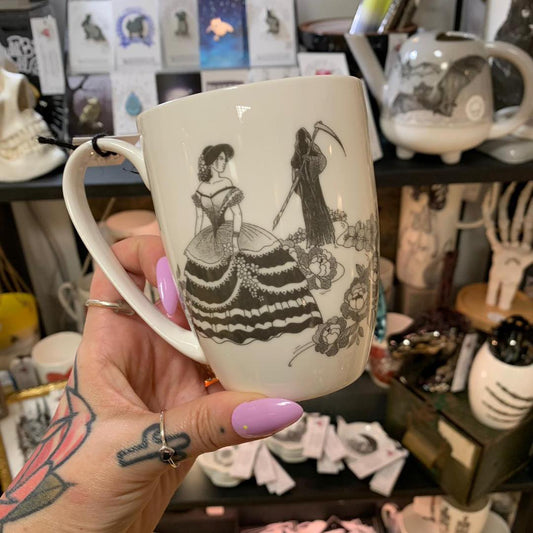 Pretty Grim Bone China/Stoneware Mug