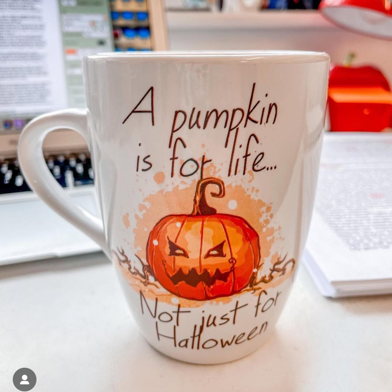 Pumpkin Bone China/Stoneware Mug