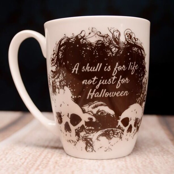 Skull For Life Bone China/Stoneware Mug