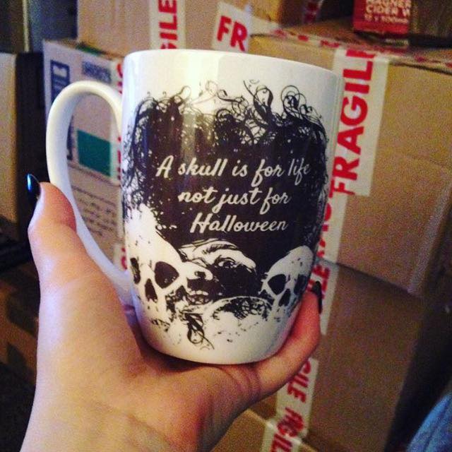 Skull For Life Bone China/Stoneware Mug