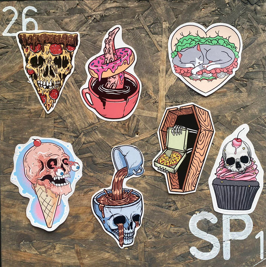 Vinyl Stickers 5cm £1 each or 6 for £5