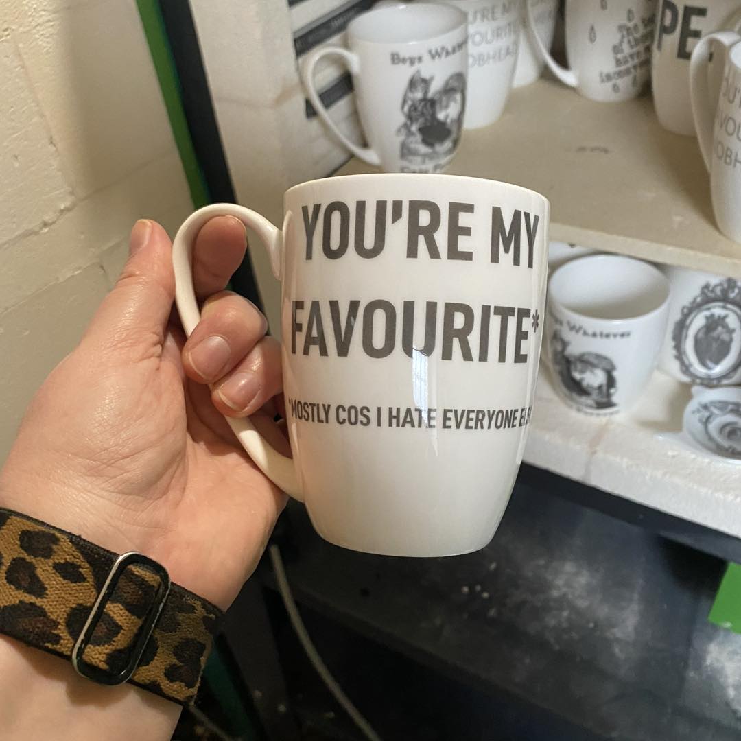 You're My Favourite... Bone China/Stoneware Mug